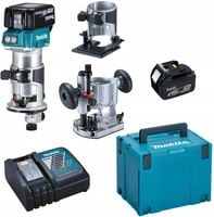 AKUMULATOROWA FREZARKOWYCINARKA BLDC 18 V 2*5.0AH DRT50RTJX2 MAKITA