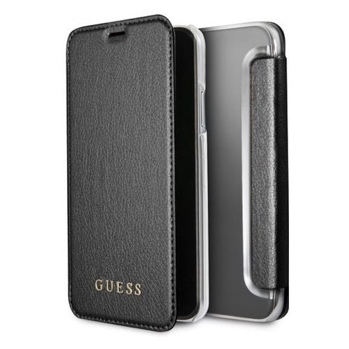 GUESS GUFLBKPXIGLTBK book iPhone X czarny Iridescent na Arena.pl