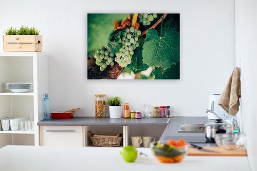 Obraz na płótnie - Canvas, Zielone Winogrona 60x40 na Arena.pl