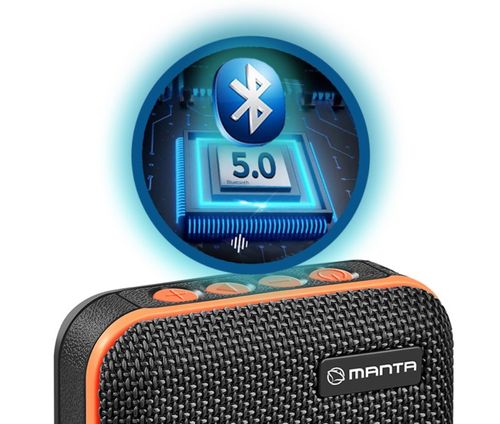 GŁOŚNIK BLUETOOTH Przenośny Bezprzewodowy z radiem MANTA SPK01GO MP3 USB FM na Arena.pl