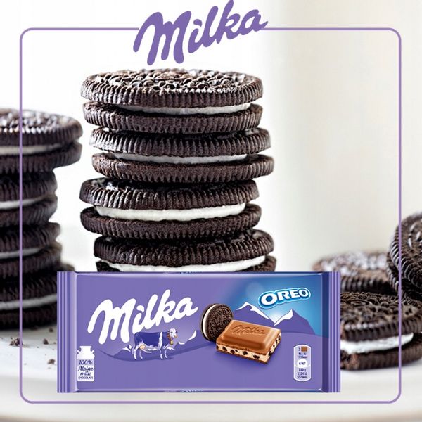 MILKA CZEKOLADA OREO 8x100g zdjęcie 4