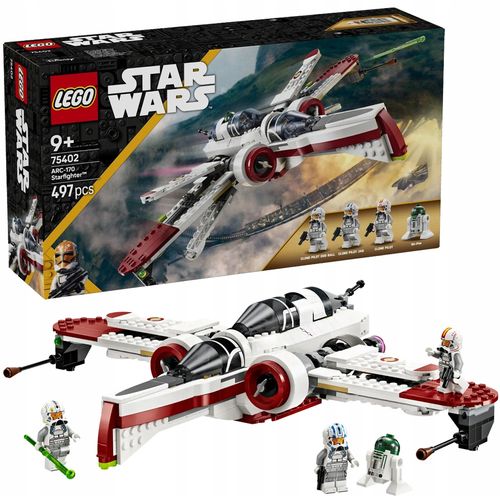 75402 - LEGO Star Wars - Myśliwiec ARC-170 na Arena.pl