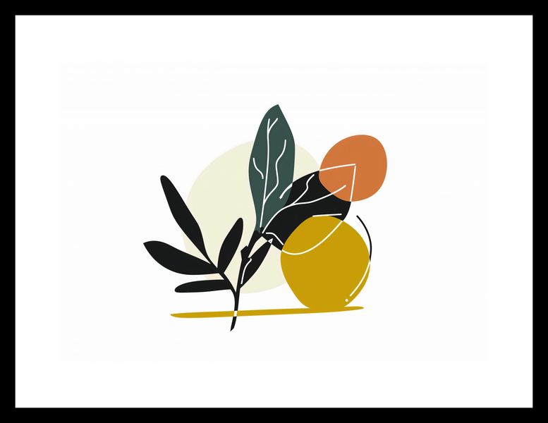 Plakat 29,7x21cm Elegancka Flora zdjęcie 3