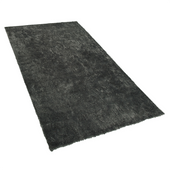 Dywan shaggy 80 x 150 cm ciemnoszary EVREN