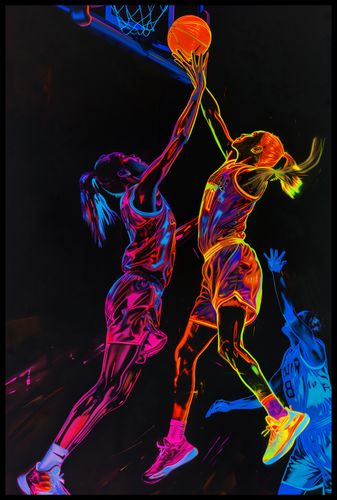 Plakat 61x91,5cm Mecz W Kosza na Arena.pl