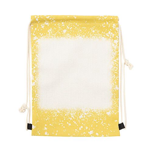 Worek na plecy Bleached Starry Yellow do sublimacji zdjęcie 1