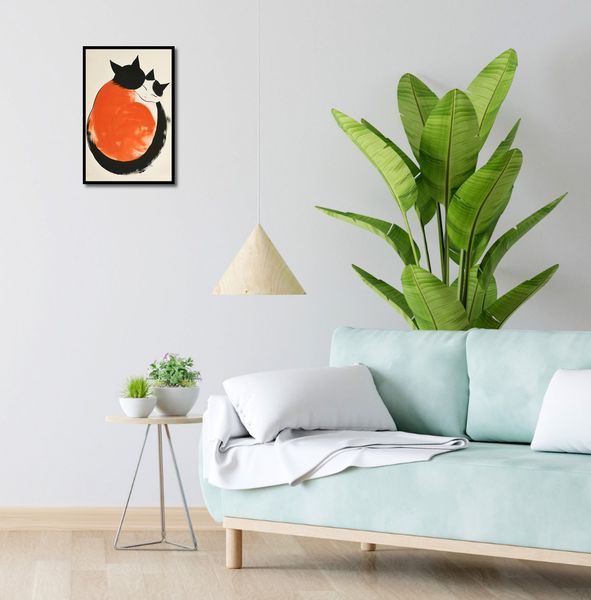 Plakat 30x45cm Yin i Yang Kotów zdjęcie 4