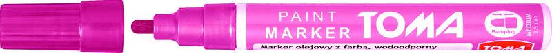 MARKER OLEJOWY PINK MEDIUM TOMA zdjęcie 1
