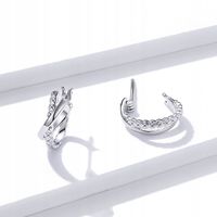 KOLCZYKI Srebrne PRÓBA 925 KOLCZYKI Srebro Angielskie Zapiecie