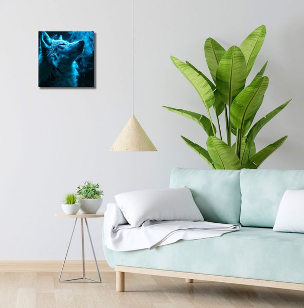 Obraz 30x30cm Oddech Wilka zdjęcie 2