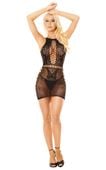 Sukienka Bodystocking Lilou 4886 SoftLine S-L (uniwersalny)