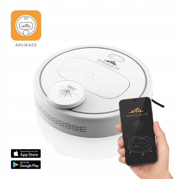 Robot Sprzątający Odkurzacz Smart Laser Wi-Fi Eta zdjęcie 2