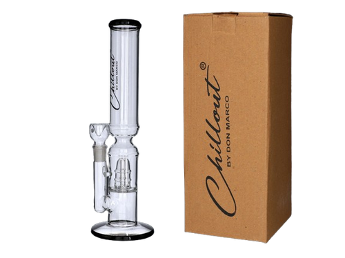 Bongo Szklane Chillout Smoke 35 cm Fajka Wodna z Filtrem Perkolatorem na Arena.pl