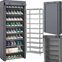 SZAFKA NA BUTY REGAŁ PÓŁKA TEKSTYLNA MATERIAŁOWA