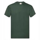 KOSZULKA MĘSKA t-shirt FRUIT OF THE LOOM ORIGINAL zieleń butelkowa XL