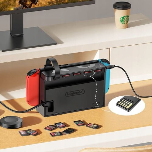 Unitek Czytnik 4 kart Nintendo Switch + pilot na Arena.pl