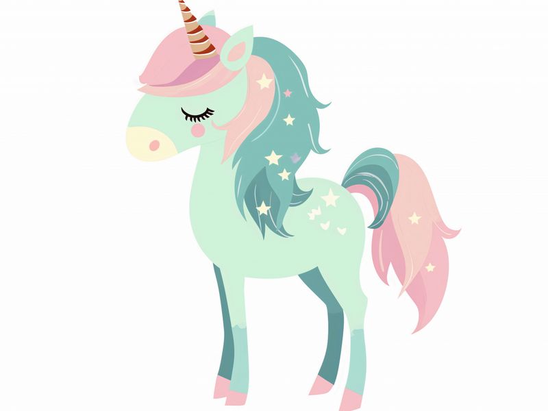 Plakat 20x15cm Jednorożec Marzeń zdjęcie 1