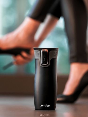 Kubek termiczny Contigo West Loop 2.0 470ml - Czarny Mat na Arena.pl