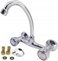 BATERIA UMYWALKOWA WANNOWA ŁAZIENKOWA KLASYCZNA DO UMYWALKI CHROM