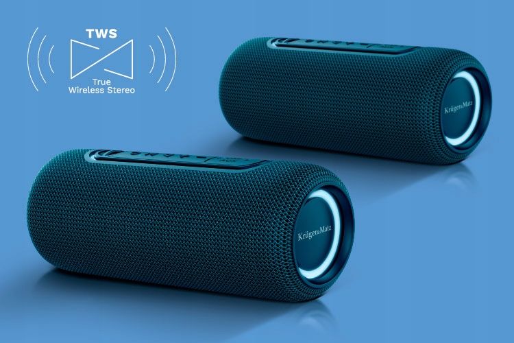 Głośnik Bluetooth 5.0 K&M TWS USB AUX IPX5 20W zdjęcie 4