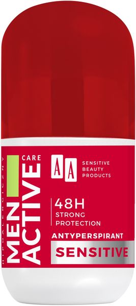 AA Men Active Care Dezodorant roll-on Sensitive zdjęcie 2