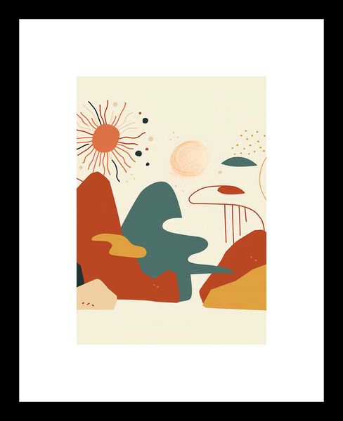 Plakat 21x29,7cm Kosmos Barw zdjęcie 3