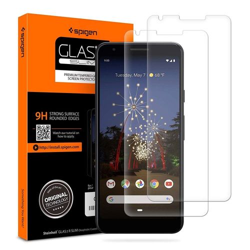 SZKŁO HARTOWANE SPIGEN GLAS.TR SLIM 2-PACK GOOGLE PIXEL 3A na Arena.pl