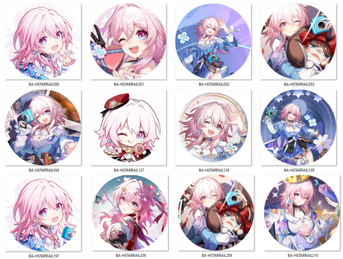 Przypinka Honkai: Star Rail - March 7th DO WYBORU na Arena.pl