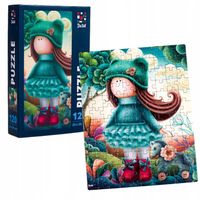 Relaksujące PUZZLE Do Układania GRA LOGICZNA Zestaw Puzzli LALKA Z KONIEM