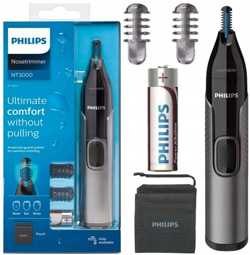 TRYMER GOLARKA PHILIPS DO NOSA BRWI USZU PHILIPS MASZYNKA DO GOLENIA + na Arena.pl