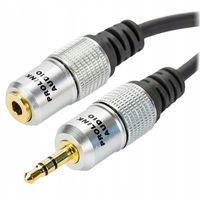 2X PRZEDŁUŻACZ STEREO MINI JACK 3.5mm PROLINK EXCLUSIVE TCV2450 10m