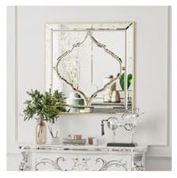 Luksusowe lustro kryształowe lusterko ścienne glamour