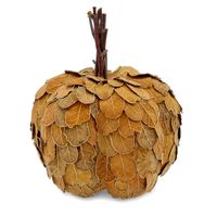 SZTUCZNA DYNIA OZDOBNA DEKORACJA JESIENNA DUŻA DYNIA DO KOMPOZYCJI 18 cm