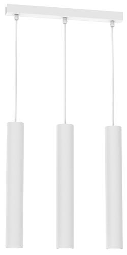 Wisząca lampa Hudson MLP8799 metalowa kaskada loft biała na Arena.pl