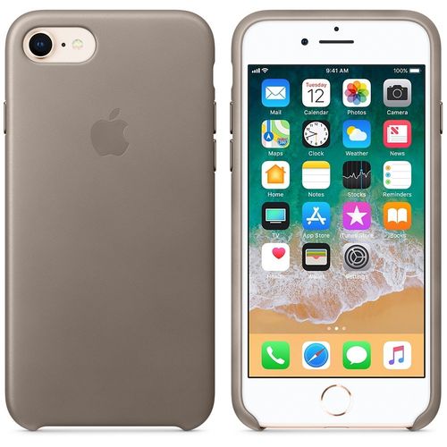 Apple iPhone 8 / 7 Leather Case - Taupe na Arena.pl