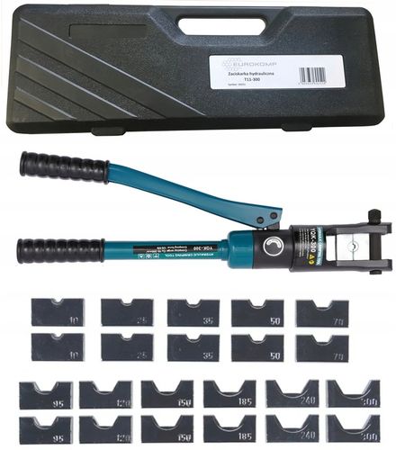 ZACISKARKA PRASKA HYDRAULICZNA DO KABLI TULEJEK 16-300 MM 120KN na Arena.pl