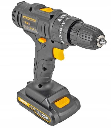 WIERTARKO Wkrętarka UDAROWA akumulatorowa 20V Li-Lon 2x AKU MP0423 na Arena.pl
