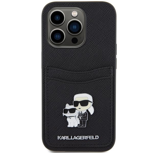 Etui Karl Lagerfeld do iPhone 15 Pro, Czarny zdjęcie 3