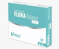Vetfood Flora Balance Mini korzystne kultury bakterii i prebiotyk 30 kapsuł