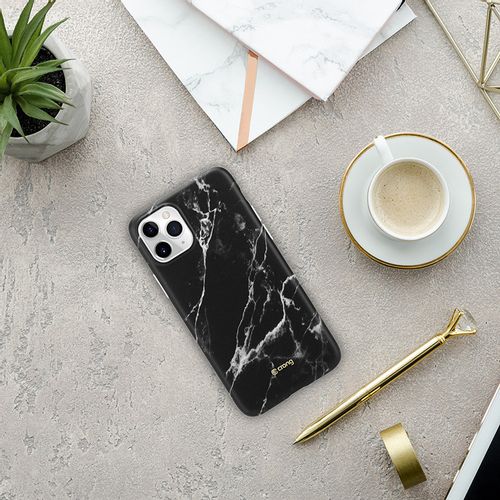Crong Marble Case – Etui iPhone 11 Pro (czarny) na Arena.pl