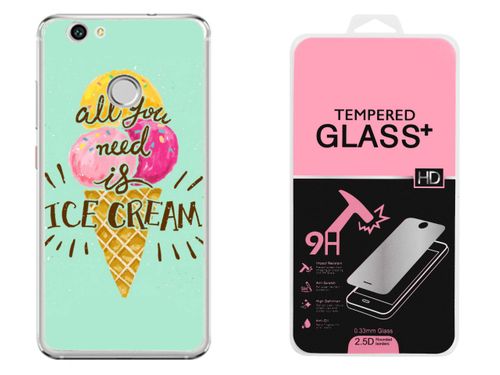 HUAWEI NOVA | Etui smartfon CASE + Szkło na Arena.pl