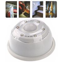 LAMPKA 6x LED CZUJNIK RUCHU NA BATERIE AAA REGULACJA JASNOŚCI