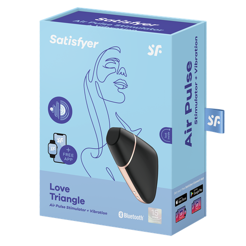 stymulator łechtaczki love triangle black with app satisfyer na Arena.pl