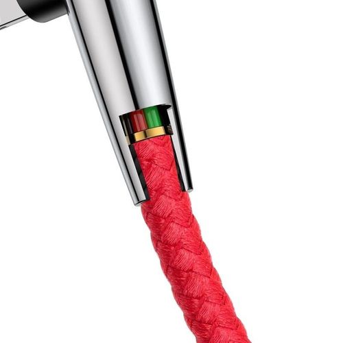 Kabel Baseus USB Type-A do Lightning MVP 2.4A 1M - czerwony na Arena.pl