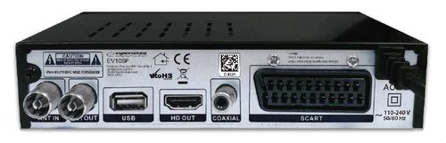 Dekoder TUNER TV ESPERANZA DVB-T2 HD H265 HEVC USB OUTLET na Arena.pl