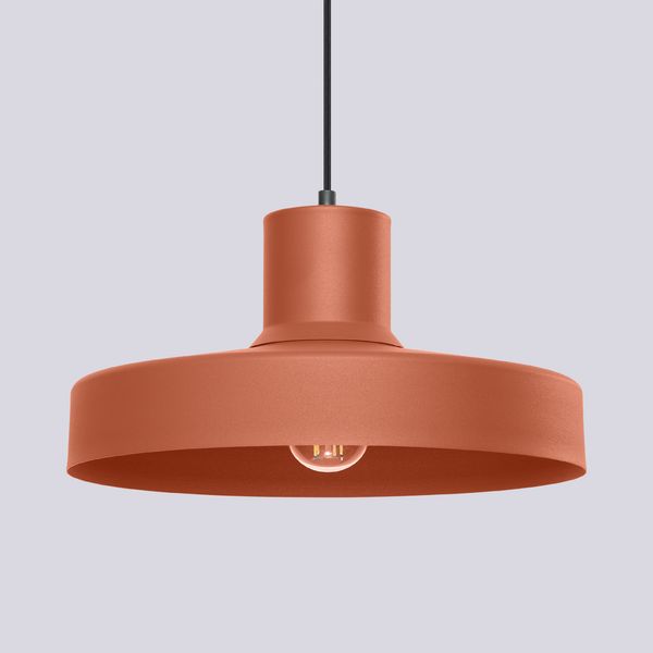 Lampa wisząca BILO ochra czerwona zdjęcie 5