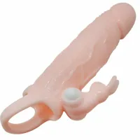 baile brave man osłona intymna z kroliczkiem i podwojnym silnikiem 16,5 cm