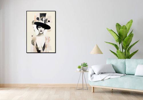 Plakat 68x98cm Portret en Décalage na Arena.pl