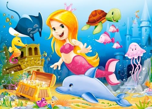 Castor 60 ELEMENTÓW Mała Syrenka na Arena.pl