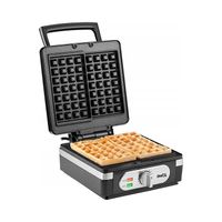 Gofrownica Na 2 Duże Chrupiące Gofry Mocna Regulacja Temp °C 1600W XXL